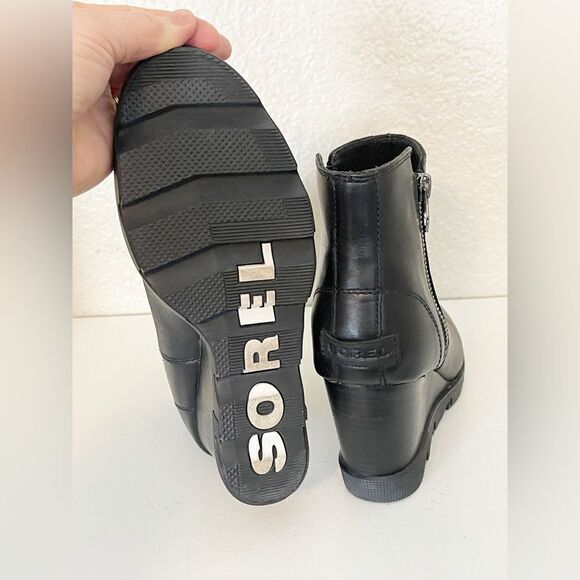 Sorel Women’s Joan Uptown Waterproof Zip Wedge Bootie size 9.5 - Picture 11 of 13